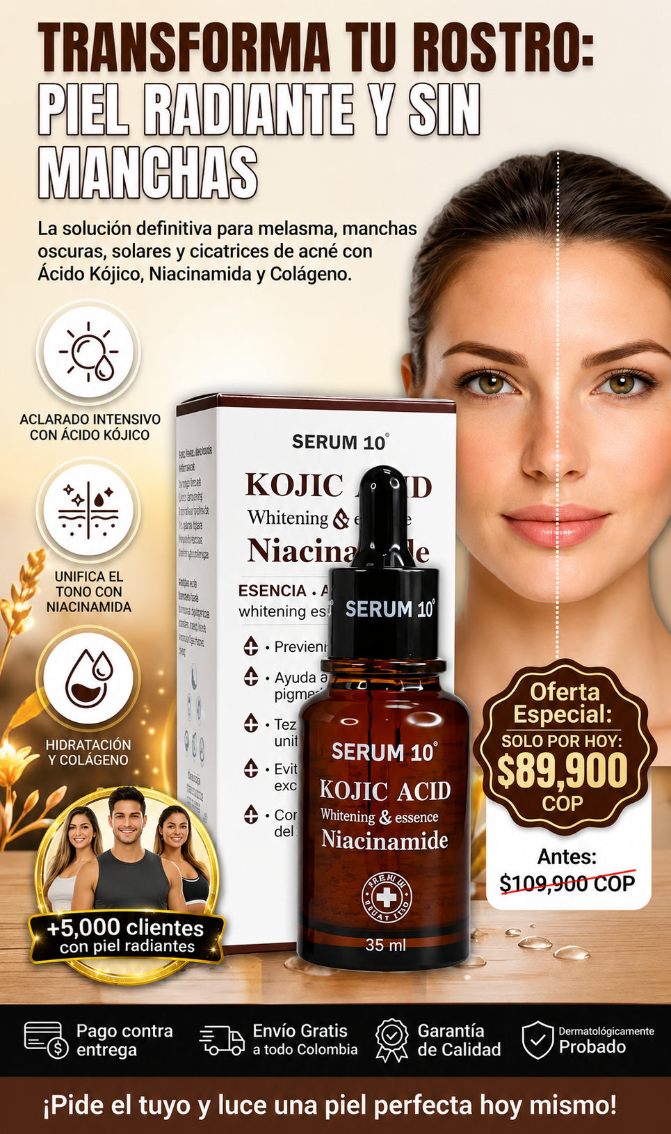 SERUM ACIDO KOJICO